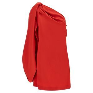 Stella McCartney Red Acetate Short Women's Dress